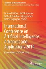 International Conference on Artificial Intelligence: Advances and Applications 2019: Proceedings of ICAIAA 2019