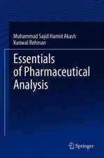 Essentials of Pharmaceutical Analysis