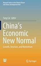 China’s Economic New Normal: Growth, Structure, and Momentum