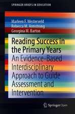 Reading Success in the Primary Years