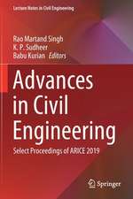 Advances in Civil Engineering: Select Proceedings of ARICE 2019