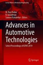 Advances in Automotive Technologies: Select Proceedings of ICPAT 2019