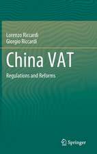 China VAT: Regulations and Reforms