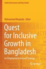 Quest for Inclusive Growth in Bangladesh: An Employment-focused Strategy