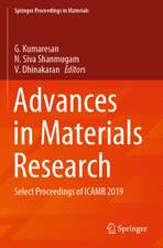 Advances in Materials Research