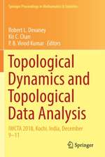 Topological Dynamics and Topological Data Analysis: IWCTA 2018, Kochi, India, December 9–11