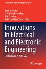 Innovations in Electrical and Electronic Engineering: Proceedings of ICEEE 2021