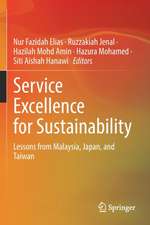 Service Excellence for Sustainability