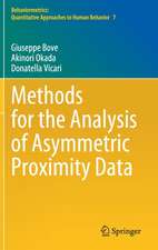 Methods for the Analysis of Asymmetric Proximity Data