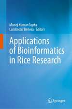 Applications of Bioinformatics in Rice Research