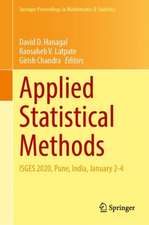 Applied Statistical Methods: ISGES 2020, Pune, India, January 2–4