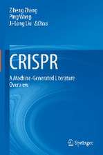 CRISPR: A Machine-Generated Literature Overview