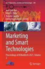 Marketing and Smart Technologies: Proceedings of ICMarkTech 2021, Volume 2