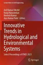 Innovative Trends in Hydrological and Environmental Systems: Select Proceedings of ITHES 2021