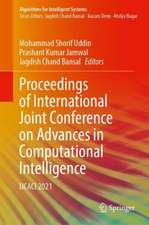 Proceedings of International Joint Conference on Advances in Computational Intelligence: IJCACI 2021