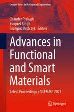 Advances in Functional and Smart Materials: Select Proceedings of ICFMMP 2021