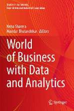 World of Business with Data and Analytics