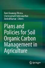 Plans and Policies for Soil Organic Carbon Management in Agriculture