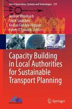 Capacity Building in Local Authorities for Sustainable Transport Planning