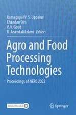 Agro and Food Processing Technologies