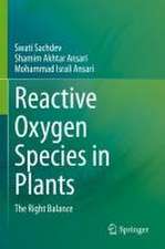 Reactive Oxygen Species in Plants: The Right Balance