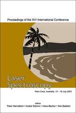 Laser Spectroscopy - Proceedings of the XVI International Conference