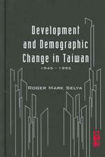 Development and Demographic Change in Taiwan (1945-1995)