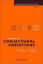 Theory of Conjectural Variations