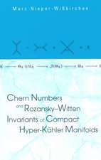 Chern Numbers and Rozansky-Witten Invariants of Compact Hyper-Kahler Manifolds