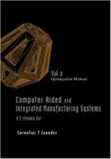 Computer Aided and Integrated Manufacturing Systems - Volume 3: Optimization Methods