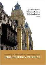 High Energy Physics - Proceedings of the Fifth Latin American Symposium