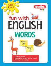 Berlitz Language: Fun With English: Words (4-6 Years)