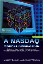 A NASDAQ Market Simulation: Insights on A Major Market from the Science of Complex Adaptive Systems