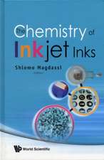 The Chemistry of Inkjet Inks