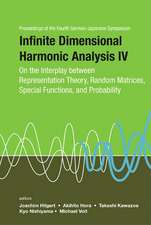 Infinite Dimensional Harmonic Analysis IV: On the Interplay Between Representation Theory, Random Matrices, Special Functions, and Probability - Proce