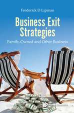 BUSINESS EXIT STRATEGIES