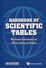 Handbook of Scientific Tables