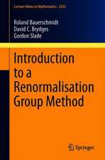 Introduction to a Renormalisation Group Method