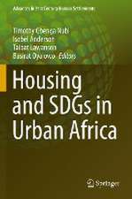 Housing and SDGs in Urban Africa