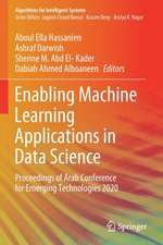 Enabling Machine Learning Applications in Data Science: Proceedings of Arab Conference for Emerging Technologies 2020