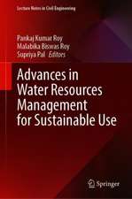 Advances in Water Resources Management for Sustainable Use