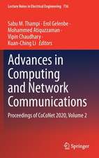 Advances in Computing and Network Communications: Proceedings of CoCoNet 2020, Volume 2