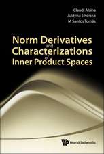 Norm Derivatives and Characterizations of Inner Product Spaces