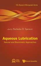 Aqueous Lubrication