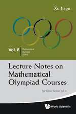 Lecture Notes on Mathematical Olympiad Courses