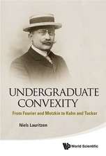 Undergraduate Convexity