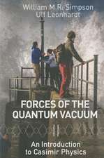 Forces of the Quantum Vacuum