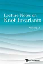 Lecture Notes on Knot Invariants