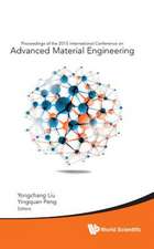 Advanced Material Engineering - Proceedings of the 2015 International Conference