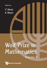 Wolf Prize in Mathematics, Volume 3